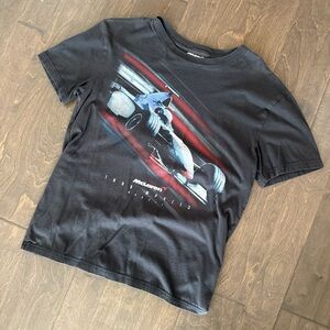 Hollister Black Racing Graphic Tee